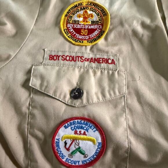 Vintage Boy Scouts of America Official Shirt, Assistant Scoutmaster, 90's, Large - Picture 5 of 7